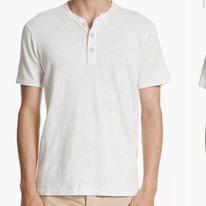 Rag & bone Classic fit Henley in white size small and never worn